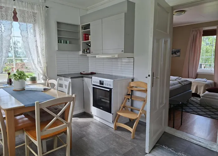 Privat Leilighet Pa Gard Med Badstue Og Nordlys